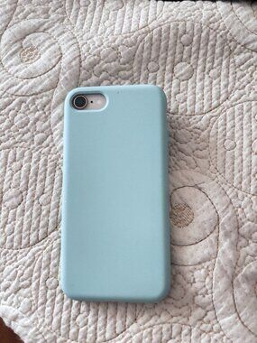 Sky Blue Matte Phone Case